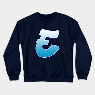 E- Blue Crewneck Sweatshirt